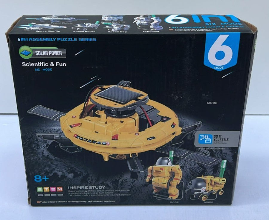 6-in-1 Educational Science Kits for Kids Age 8, Building Space Robotics Kit