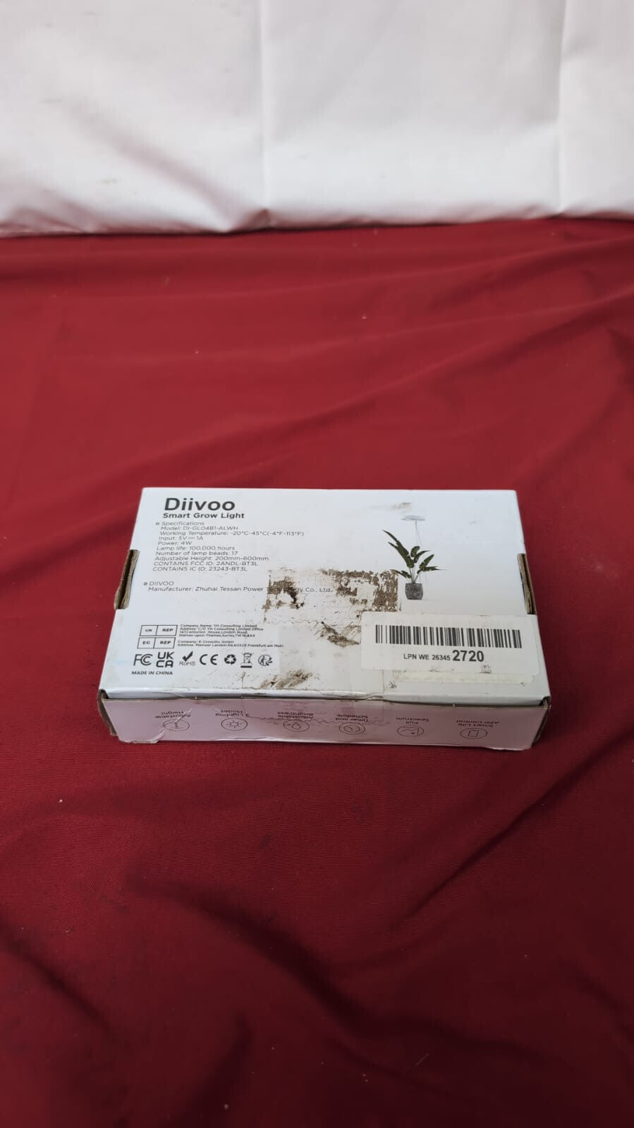 Grow Lights for Indoor Plants, LED Grow Lights Full Spectrum (box damaged)