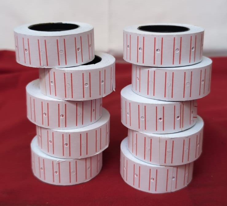 Pricing Label Rolls for Paper for Retail & Inventory Management (10 Pack)