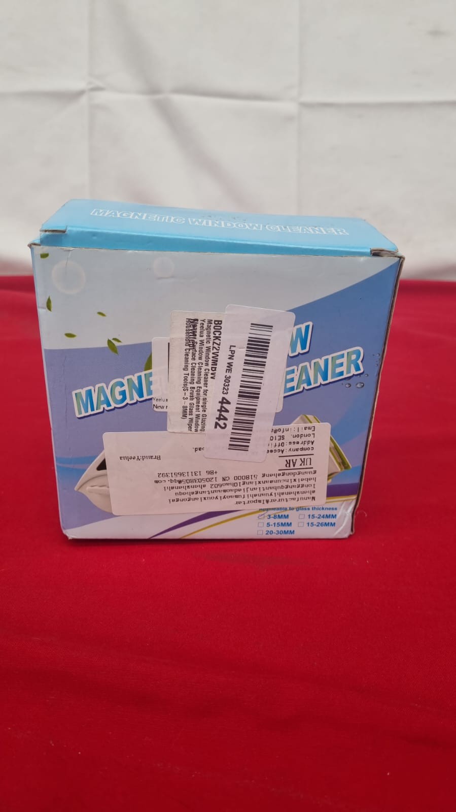 Magnetic Window Cleaner for single Glazing, Yeelua Window (warehouse damaged)