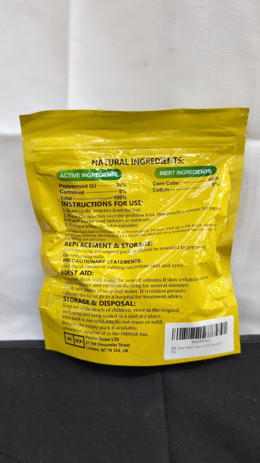 Rodent Repellent, Mice , Mouse  Outdoor, Extra-Strength