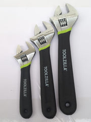 TOOLZILLA Adjustable Wrench - Set of 3 Hexagonal Wrenches