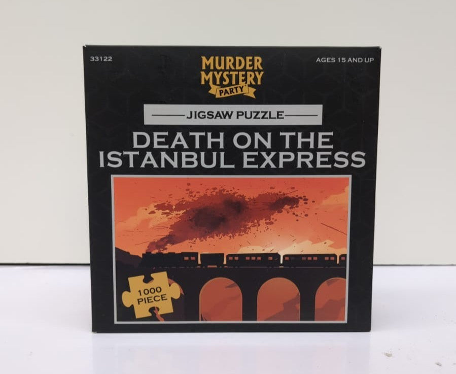University Games Death Age 14+ on The Istanbul Express 1000 Piece Jigsaw Puzzle