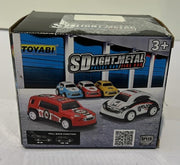 Toy Cars for Kids, Metal Race Car Set with Roadblock
