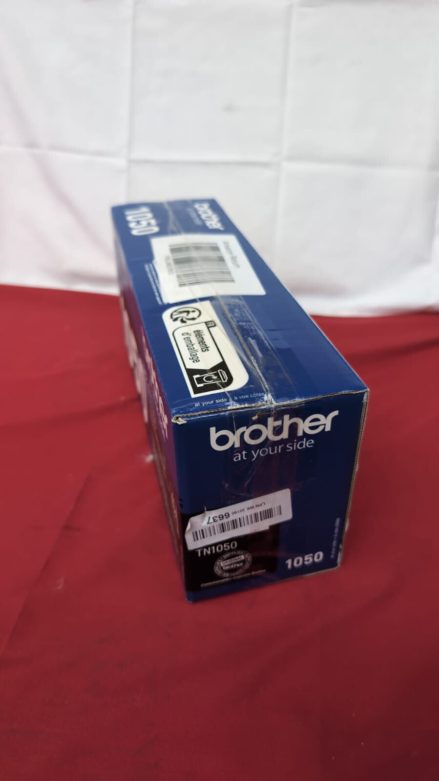 Brother TN-1050 Toner Cartridge, Black, Single Pack, Standard (packaging opened)