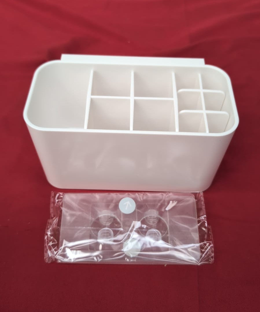Colist Toothbrush Holder Wall-Mounted with   11 Detachable Compartments
