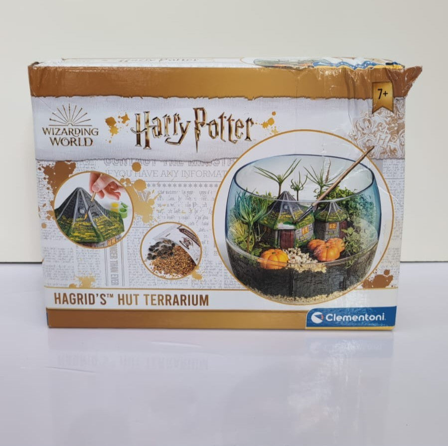 Clementoni-Harry Potter Terrarium Kit Build Your Magical Greenhouse(box damaged)