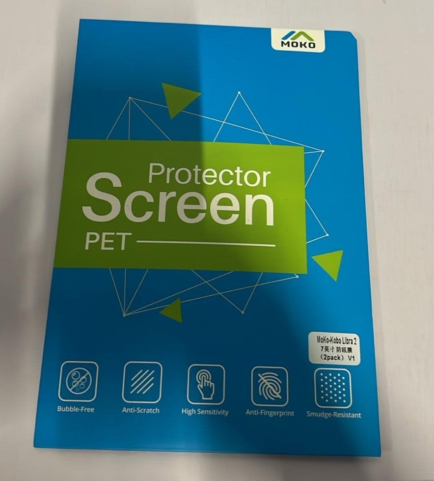 MoKo 2-Pack Matte Screen Protector Fits Kobo Libra 2 Colour 7 Inches