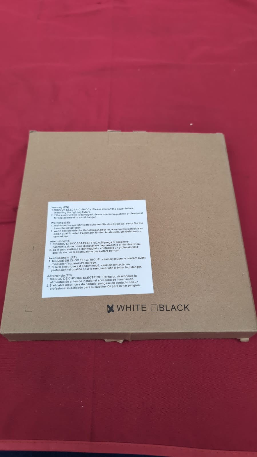 white led ceiling lamp (approx. 20cm diameter)