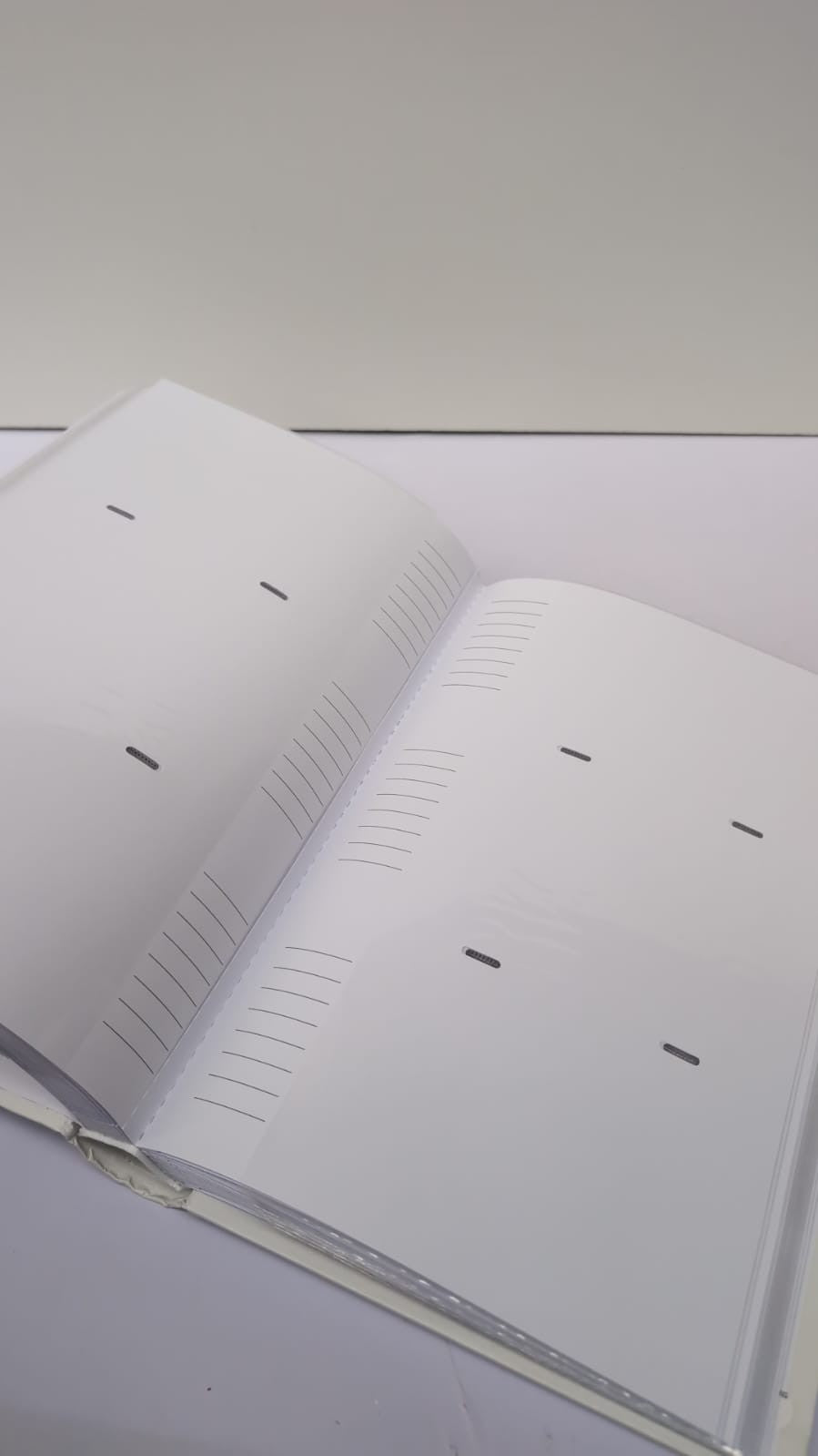 Photo Album White Self-Adhesive Album ,imitation Leather Monza(small dents)