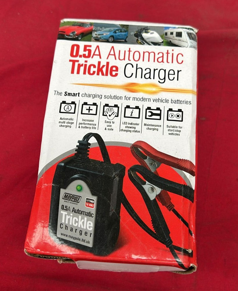 Maypole 0.5A Automatic Trickle Car Battery Charger