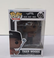 Funko POP! Golf: Tiger Woods  (Swing) Collectable Vinyl Figure (box scuffed)