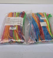 Pipe Cleaners for Craft multiColoured Chenille Stems 2Pack