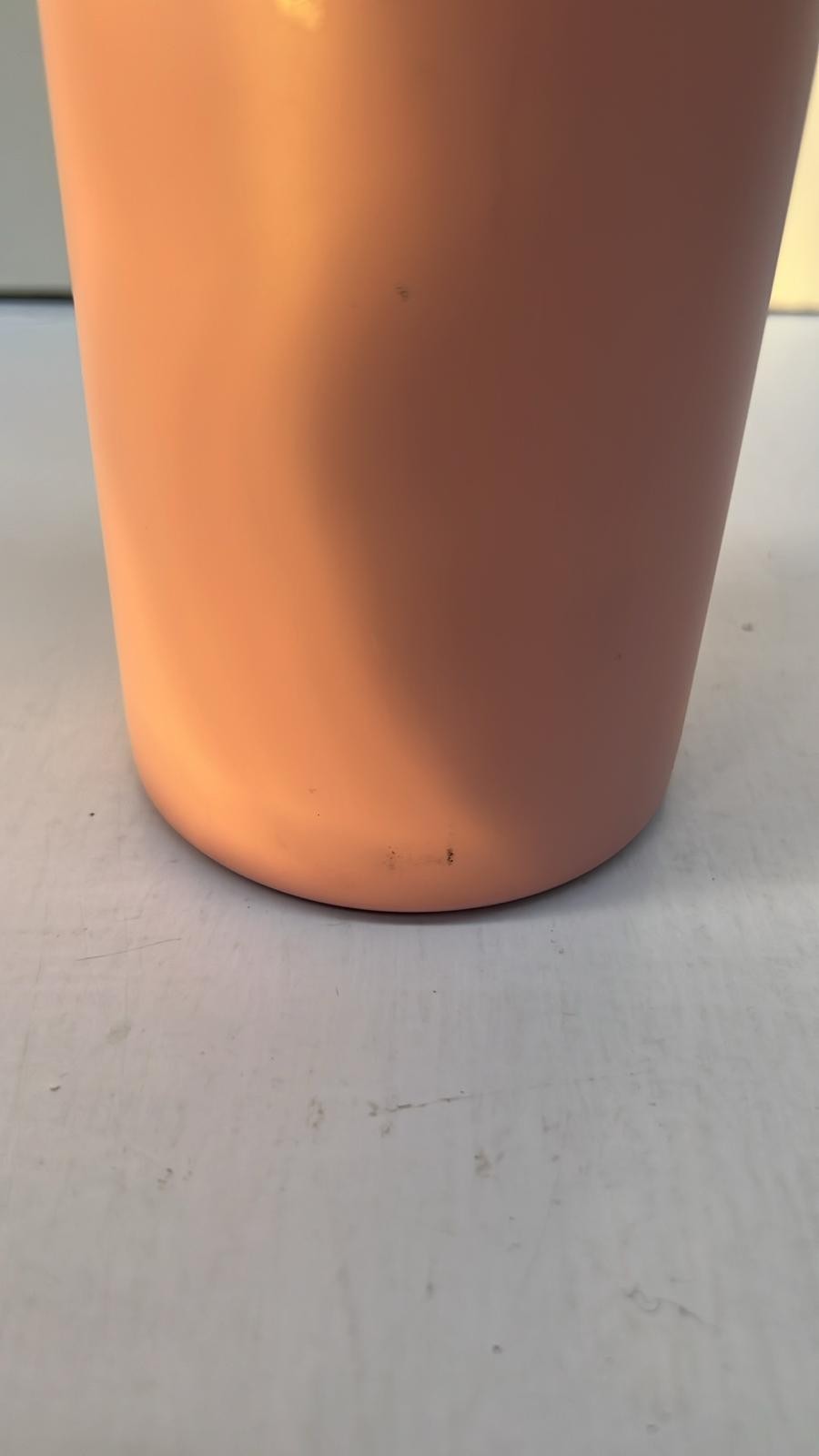 Smash Stainless Steel Reusable 1 litre water bottle - Peach (Cosmetic Marks)