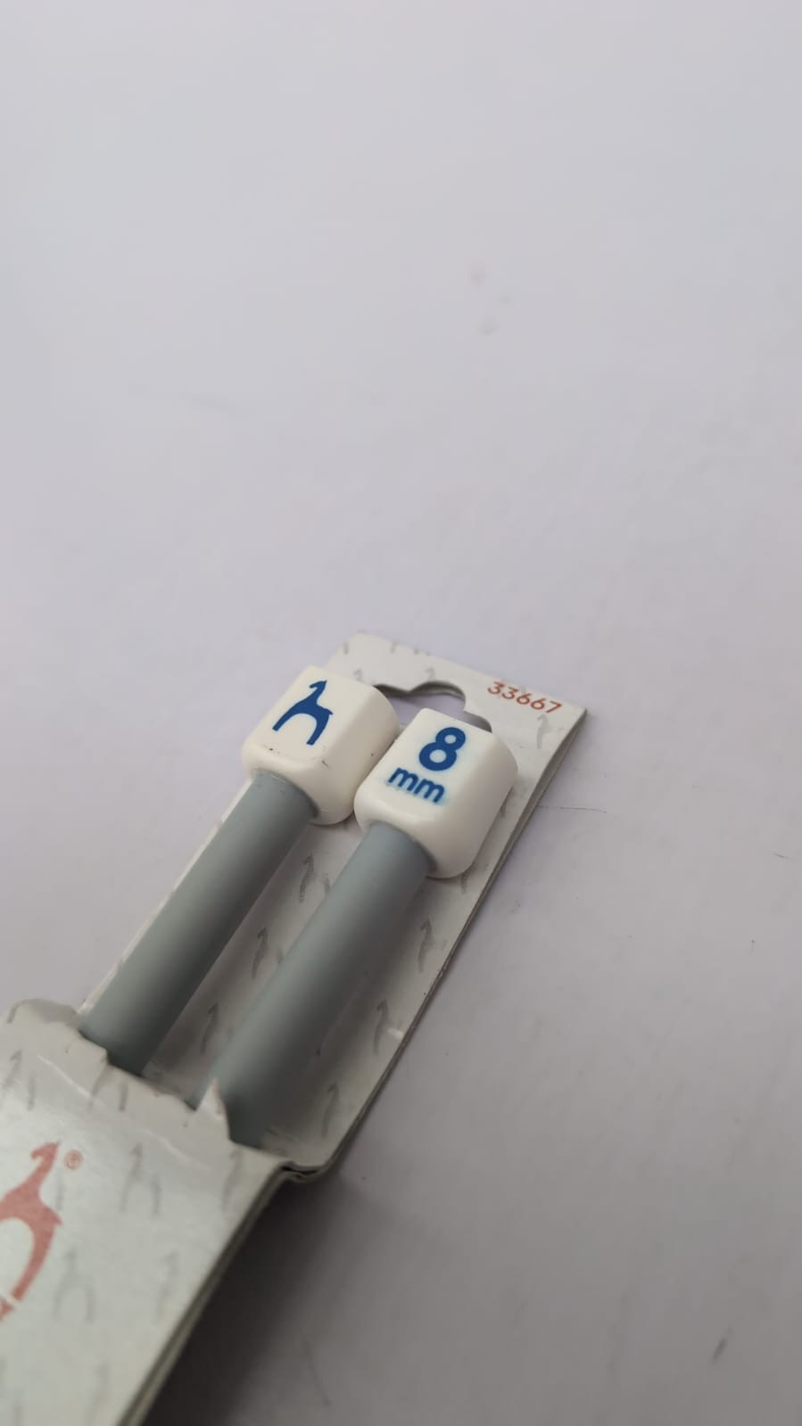 PONT Aluminium Knitting Needles, 8mm - Single Piece(slightly scuffed)