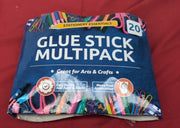 20pk Glue Sticks Multipack All Purpose for School & Office, Strong Perfect