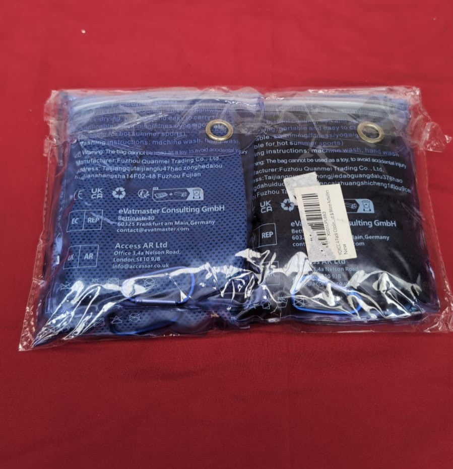 YQXCC Cooling Towels | 4 Pack 100x30 cm | Cool Cold for Neck and Face