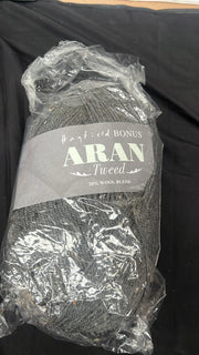 Hayfield Bonus Aran Tweed,20% wool blend,6UK,5mm,Grey