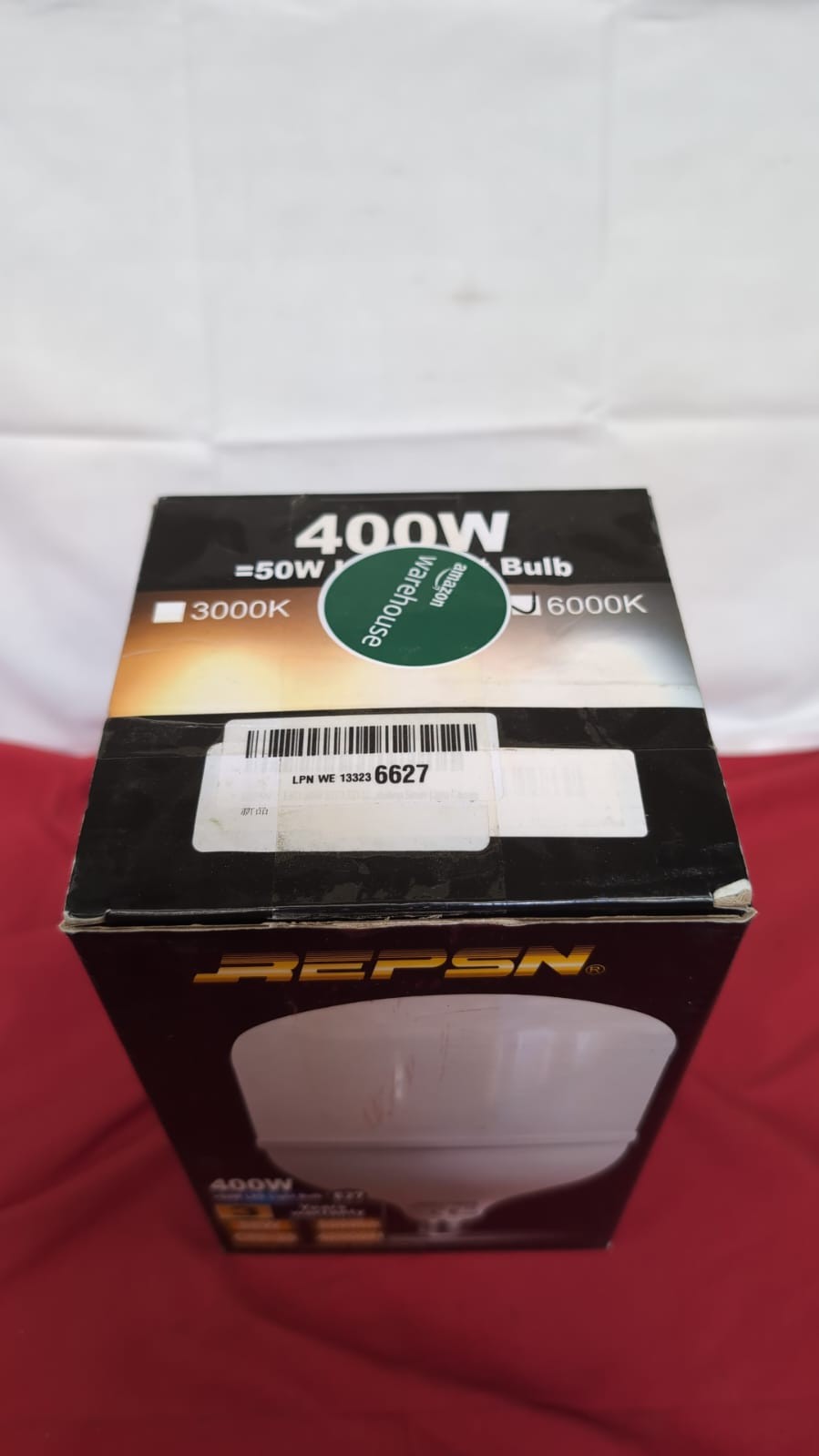 REPSN® LED 50W E27 Light Bulb,Moisture Proof Insect Proof 6000K (box damaged)