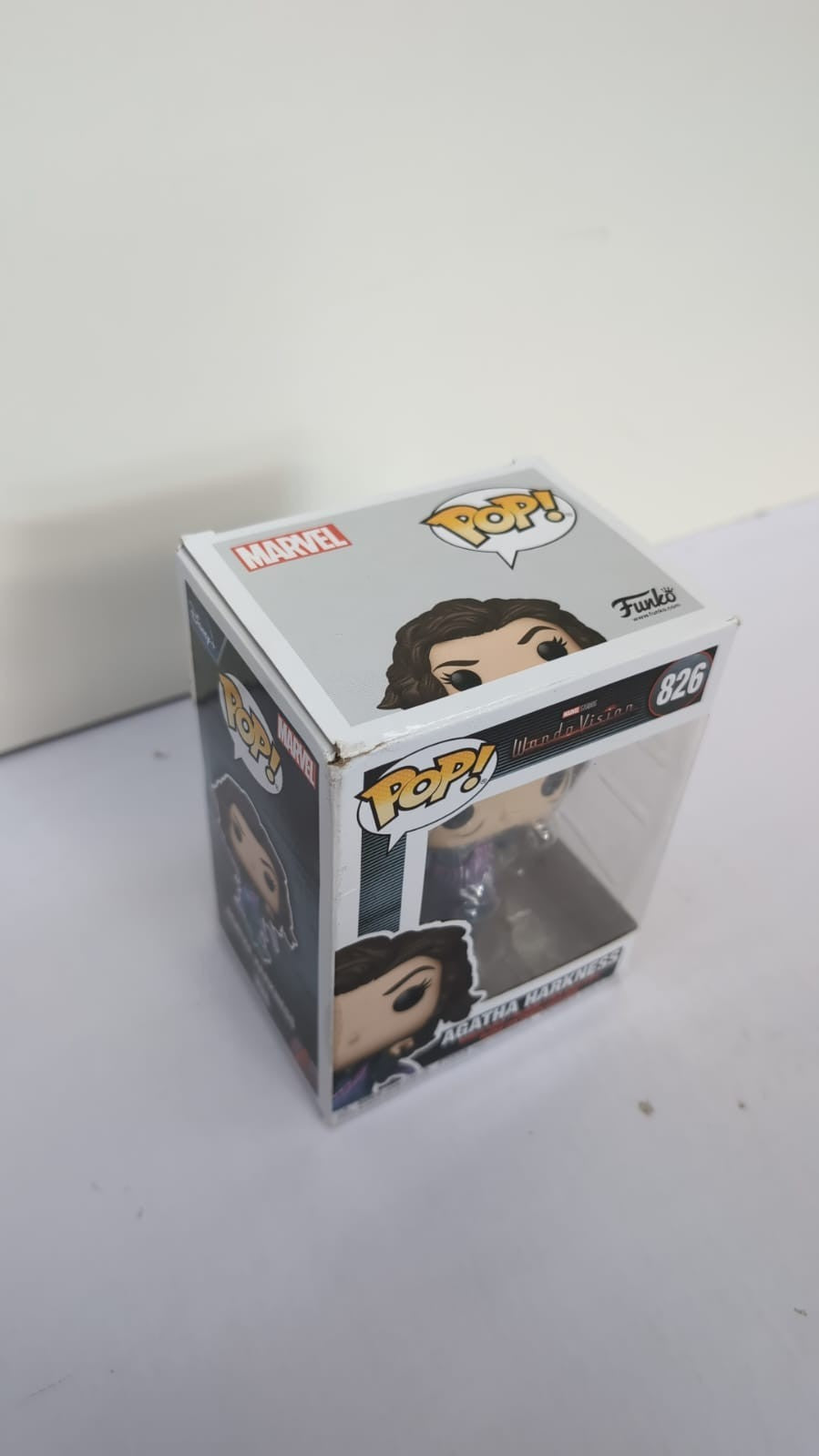 Funko POP! Marvel WandaVision Agatha Harkness  Vinyl Figure(box  damaged)