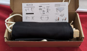 Auoinge Canvas Foot Rest Hammock, Adjustable Mini Foot Rest Stand Under Desk