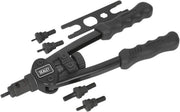 Sealey AK3984 Short-Arm Threaded Nut Riveter, 128mm x 313mm x 285mm