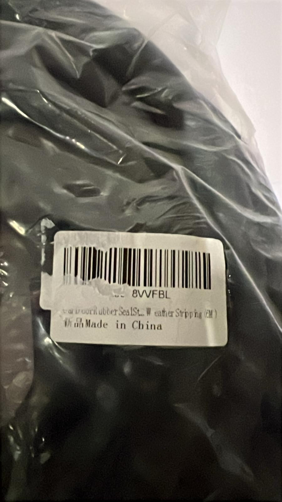 Car Door Rubber Seal, 6m Trim Rubber Weather Stripping Car Door Seal