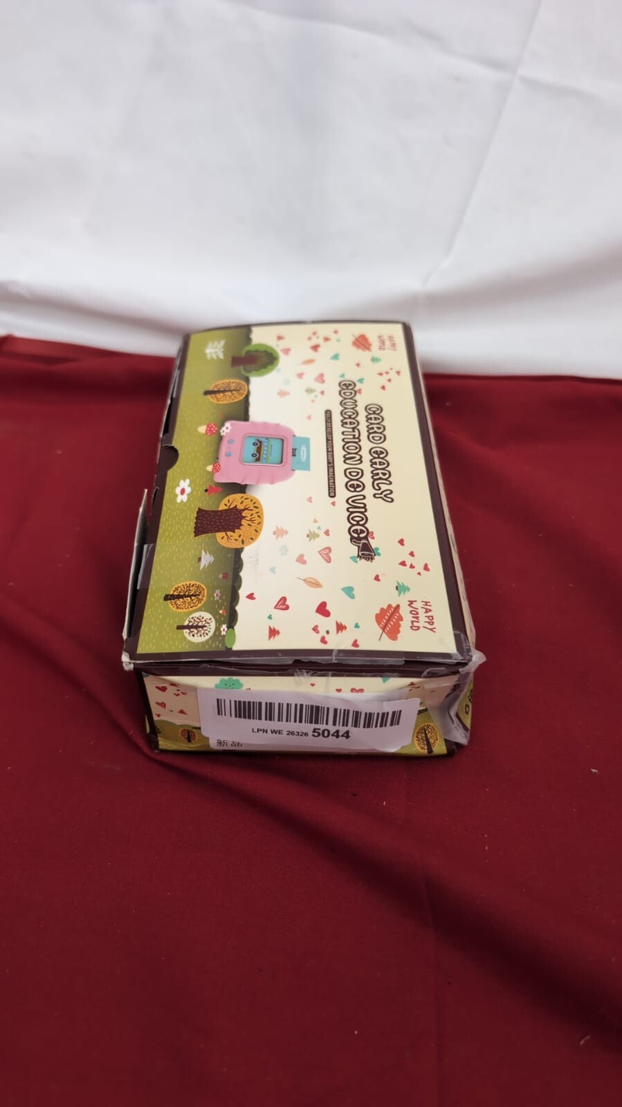 Talking Flash Cards Learning Toys for Toddlers 224words Blue (packaging damaged)