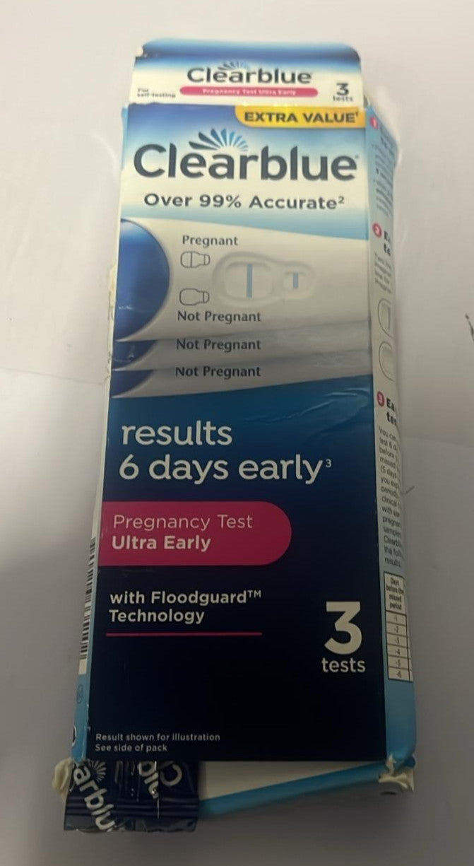 Clearblue Pregnancy Tests, Early Detection Pregnancy Test (BOX DAMAGED)