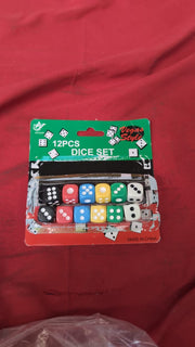 Eco Friendly Dice Sided No Harmful Materials Rounded  (12pcs packaging damaged)