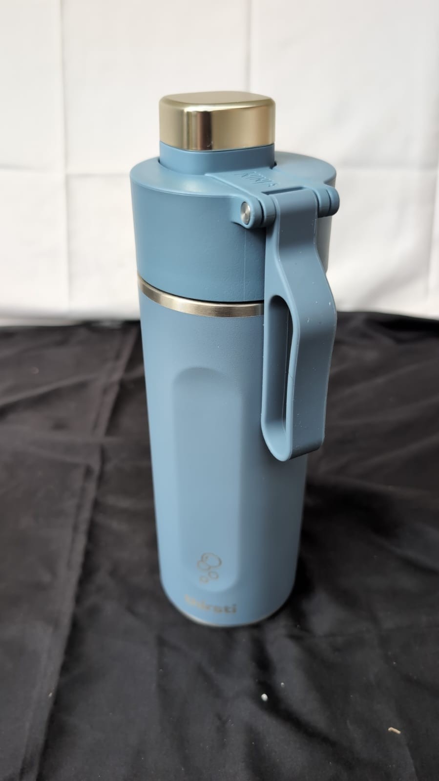 Ninja Thirsti Water Bottle and Flask 709ML With Leak-Proof Lid, BLUE(USED)
