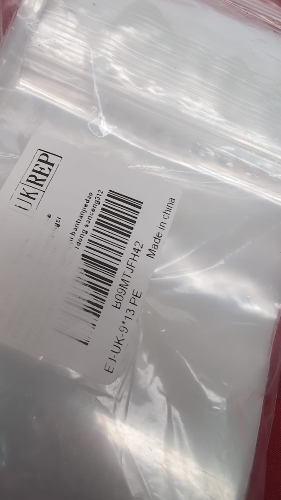 RFWIN Grip Seal Bags Resealable Zip Poly 9 X 13cm Small Plastic (75pack)