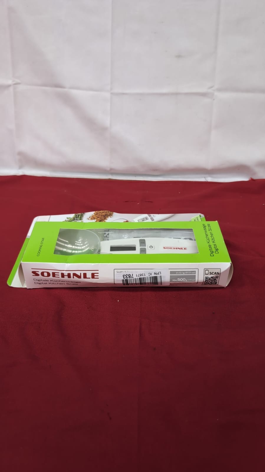 Soehnle Cooking Star Digital Measuring Spoon 500 g (PACKAGING DAMAGED)