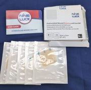 5pcs - 5cm x 5cm Hydrocolloid Wound Dressing Pads Extra Thin (packaging damaged)