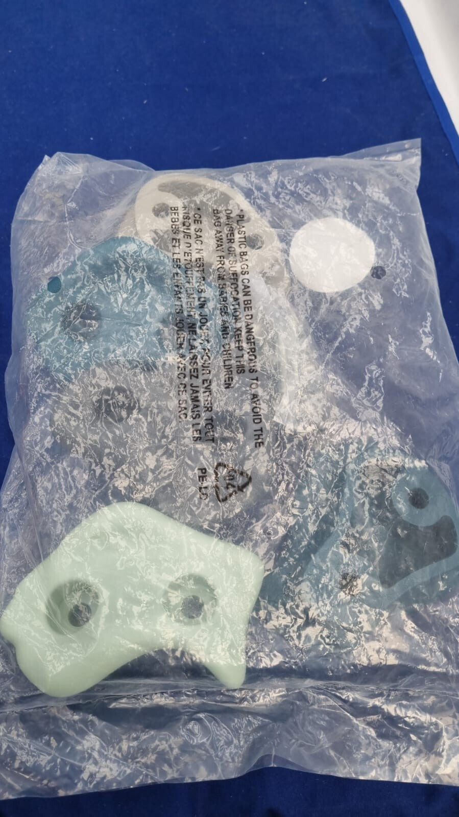 Plastic Climbing Stones Holds & Grips, Ideal For Climbing Frames 5pcs