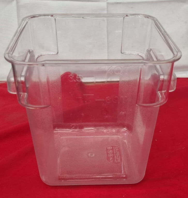 Air Tight Container Clear Plastic Kitchen (warehouse damaged scratches 3.5L)