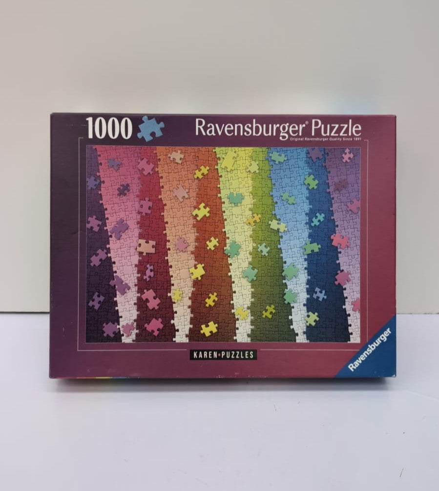 Ravensburger Colours on Colours 1000 piece Jigsaw Puzzle(BOX OPENED)