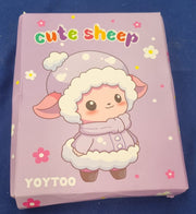 Pinkgarden Sheep Diary for Girls with Lock and Keys Plush Notebook (box damaged)