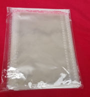 Packaging Clear Cellophane Cello Bags Card Display Self Adhesive (10x11.8cm)