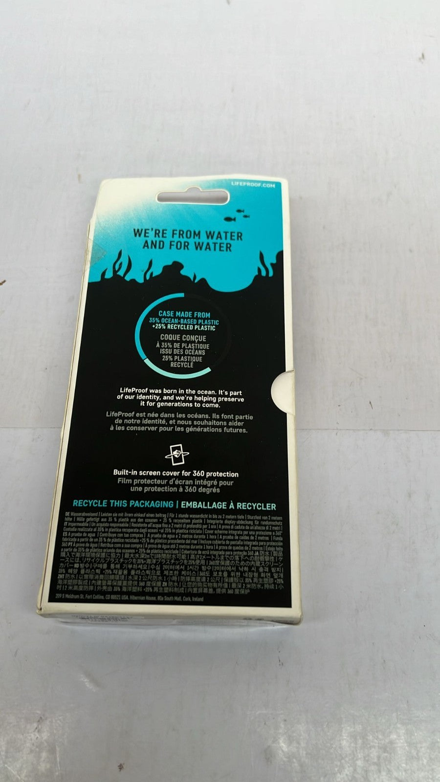 LifeProof Fre Case for iPhone 13, Waterproof (IP68), Shockproof (BOX DAMAGED)