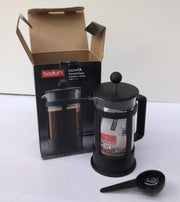 Bodum French Press Kenya - 350ml / 3 Cups Manual Coffee Maker - Heat-Resistant