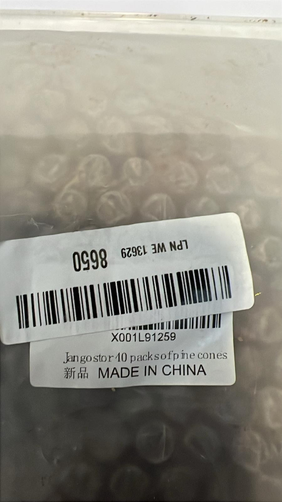 Jangostor Natural Pine Cones Set Decoration Rustic Pine Cone