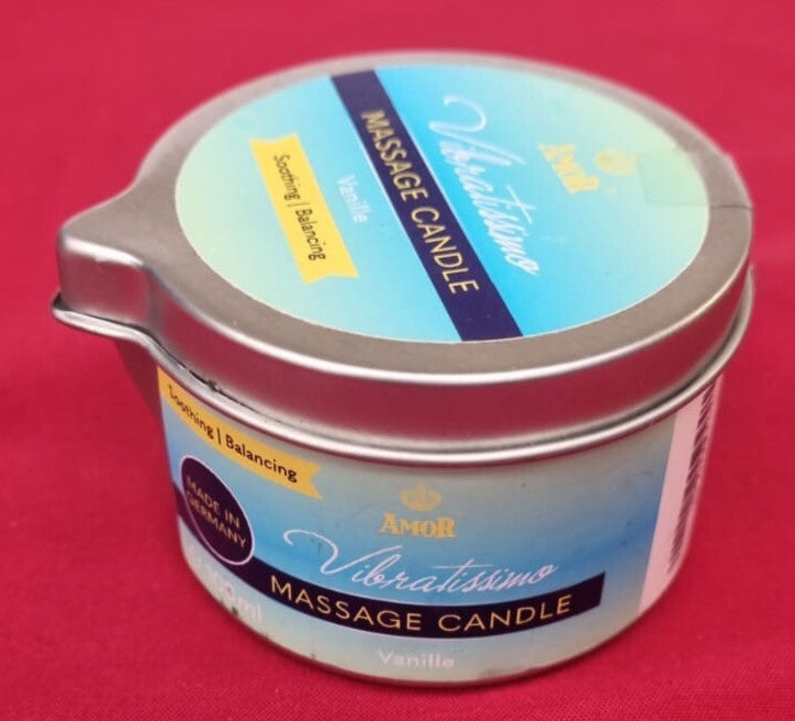 VIBRATISSIMO Massage Candle Vanilla 100ml Relaxation I Made of Natural