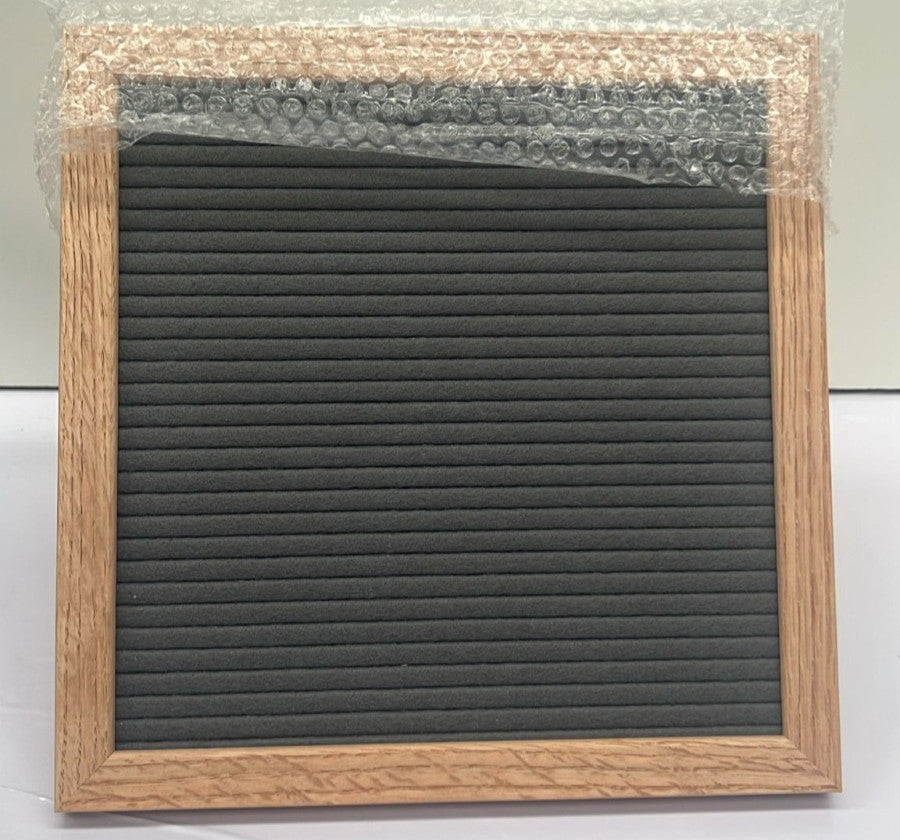 Letter Board with Letters, Wooden Board, pin Board, Ideal for Sayings, menus