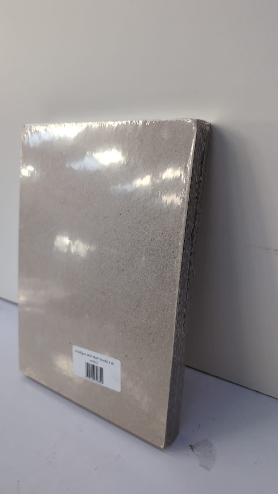 House of Card & Paper Grey Kraft Board 1500micron 945gsm A4 Size 20 Sheets