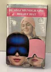 Migraine Relief Cap Flexible Headache Relief Hat Reusable Cold Hot Therapy