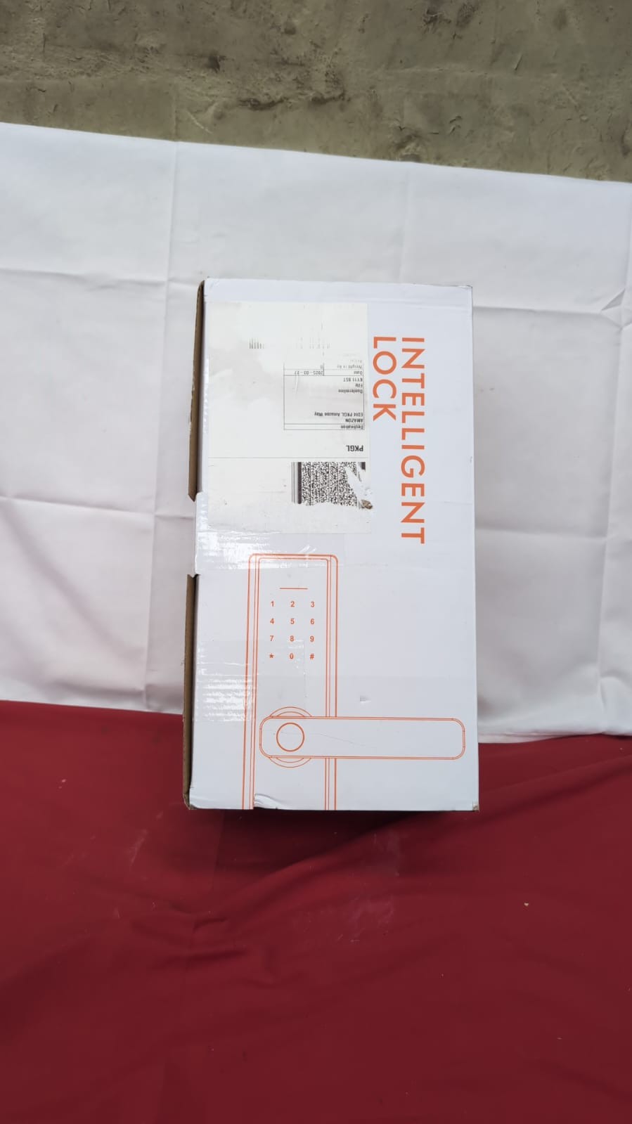 Face Recognition Door Lock 7 Way Unlock Door Lock Zinc Alloy (box damaged)