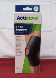 Actimove SPORTS EDITION Knee Support Open Patella (BLACK M)