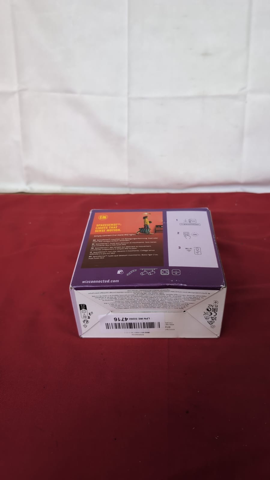 WiZ Smart Colour Bulb, E27, 8.5W, Tunable, Motion Sensor