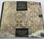Creative Tops Cork-Backed Round Placemats Set of 4